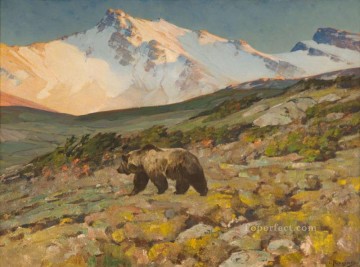  ours peinture à l’huile - ours 13
